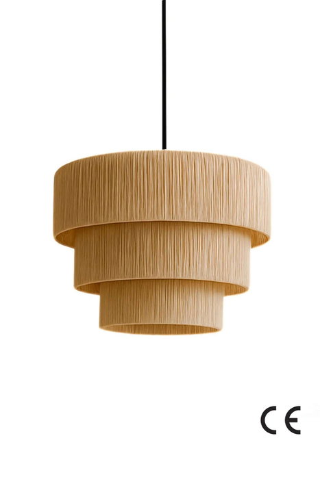 Opviq Trivela Lámpara de Araña de Macramé Crema Opviq Trivela Lámpara de Araña de Macramé Crema